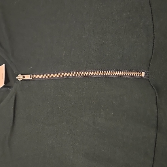 Dark Green Express Zip-Up Dress Womens Size XS - Picture 6 of 7